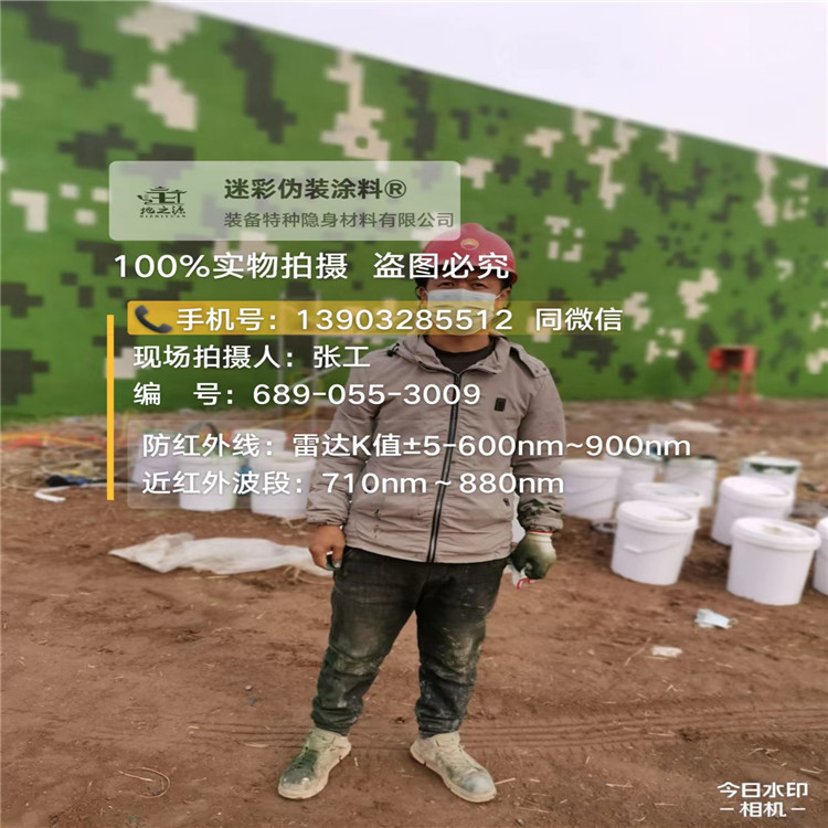 六安​包括外墙、护坡、水泥地面建筑物的迷彩喷涂
